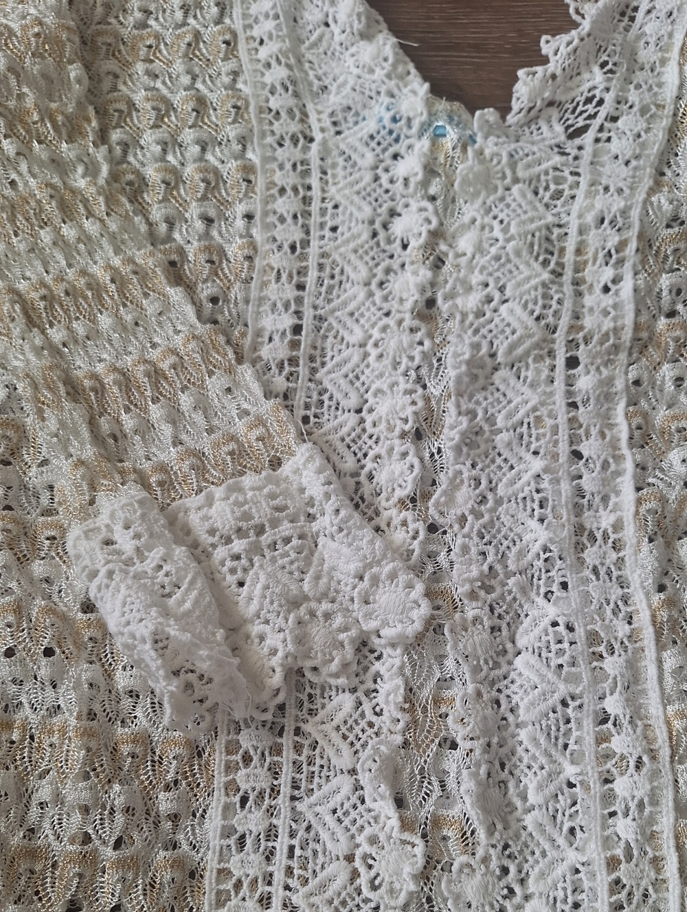 Solitaire Crochet Lace Swim Coverup